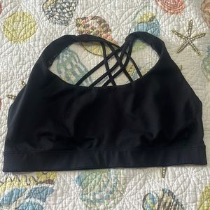 Women’s Victoria’s Secret black sports bra